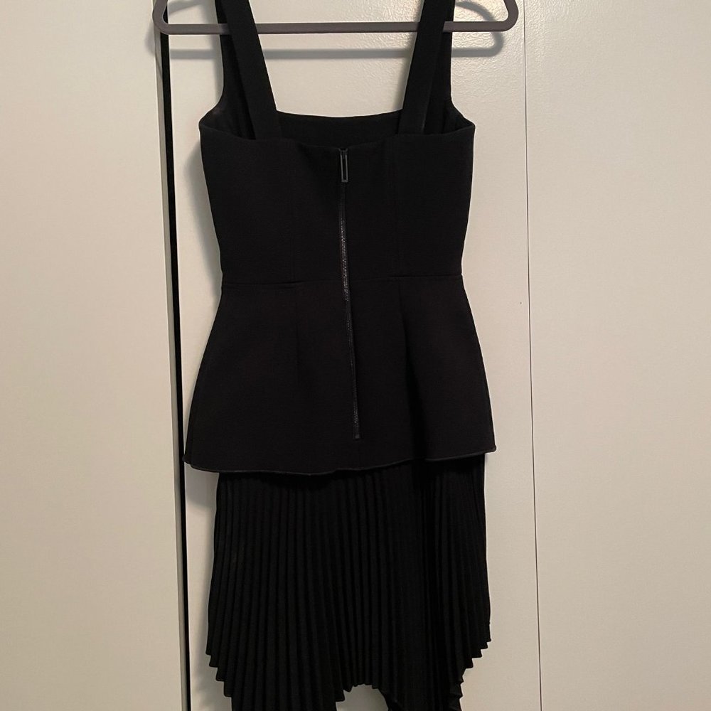 Dion Lee Pleated Asymmetrical Hem Dress - Picture 3 of 4
